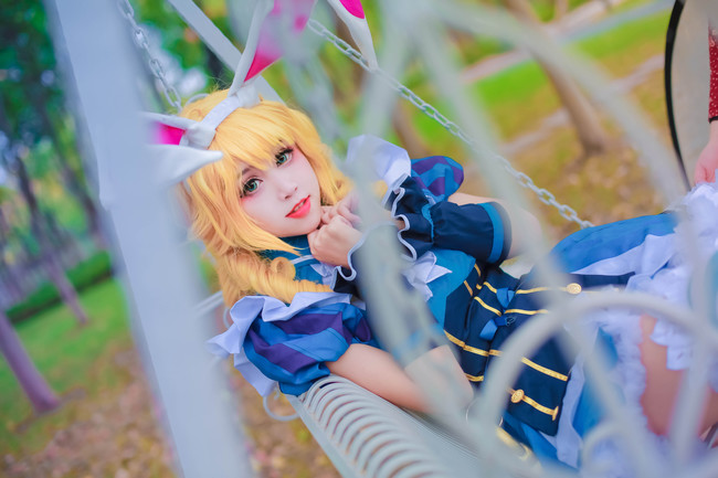 俏皮可爱爱丽丝梦游仙境妲己王者荣耀cosplay