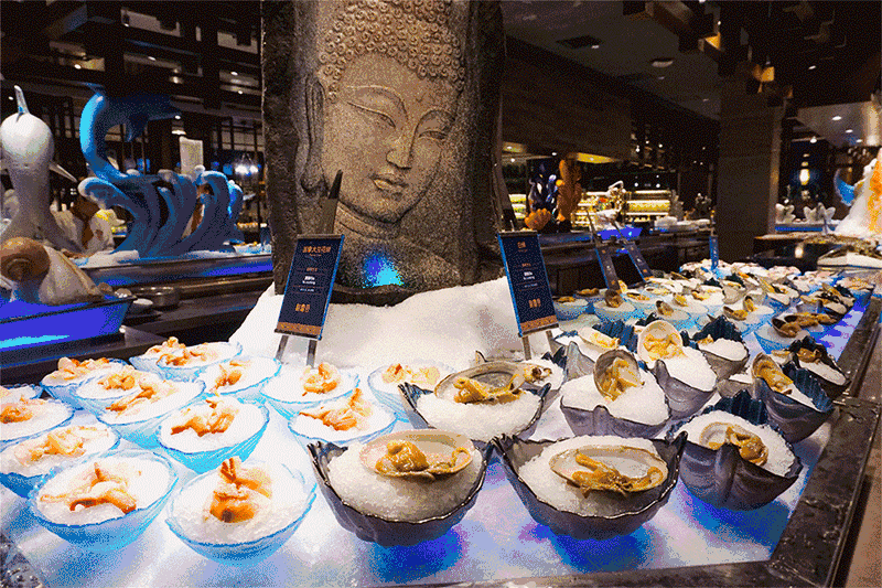 厦门海鲜自助餐厅图片