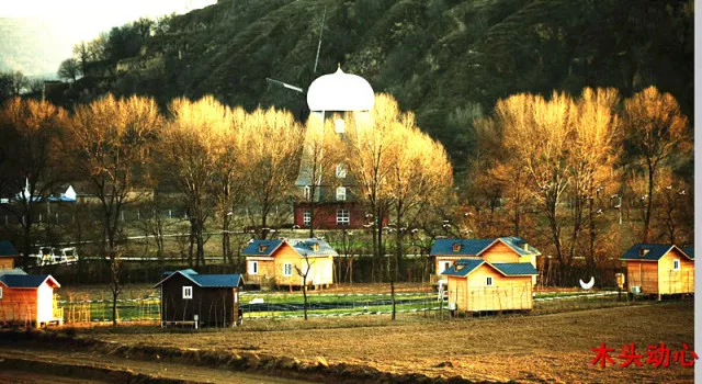 美哉西峰 蒲河川的冬天