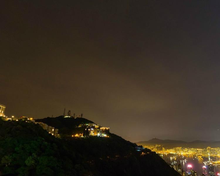 世界夜景-香港太平山頂夜景