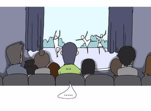 情感漫画30在观众台看到了前任