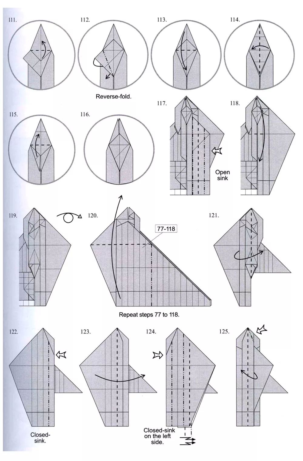 越南鹰的折法图片