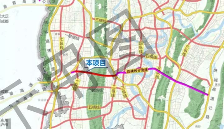 白市驿隧道规划图图片