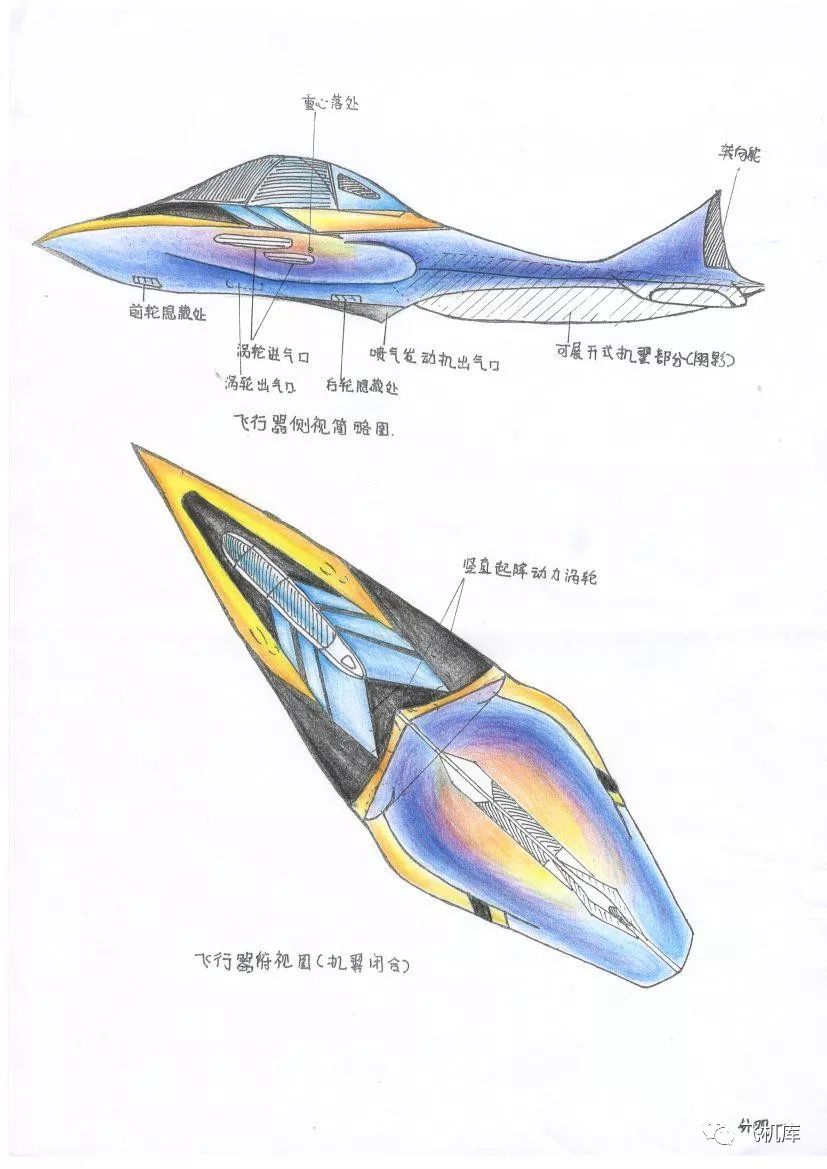 未来飞行器想象画图片