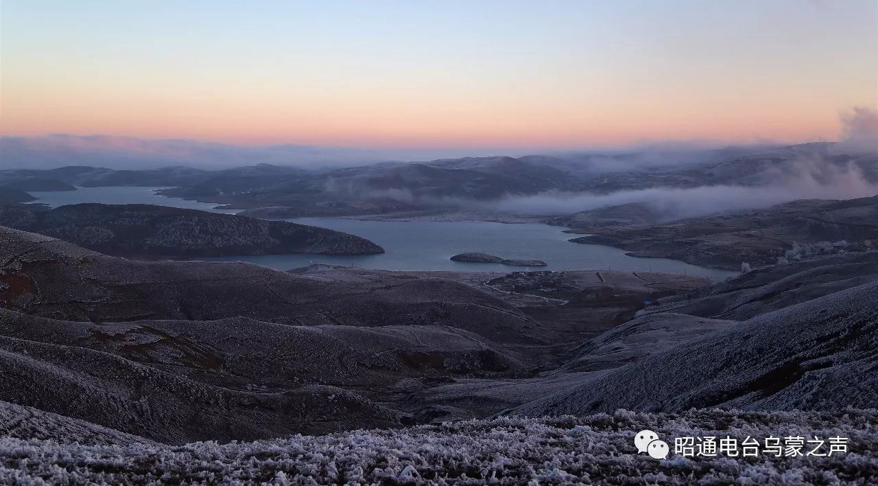 网友镜头下的冬日昭通大山包银装素裹鹤鸣九皋视频组图