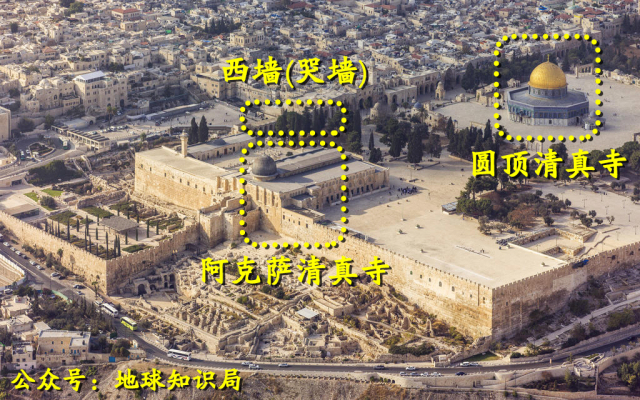 耶路撒冷古城地图图片
