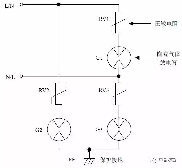 避雷器电气符号图片