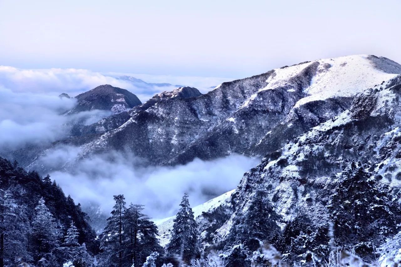 云南轿子雪山上的雪景美得像梦里的童话世界