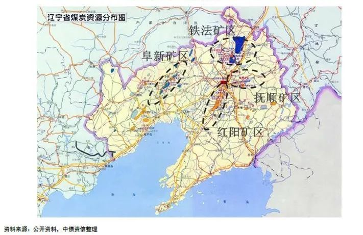 中國煤炭各省分佈排行中國各省區煤炭資源分佈圖