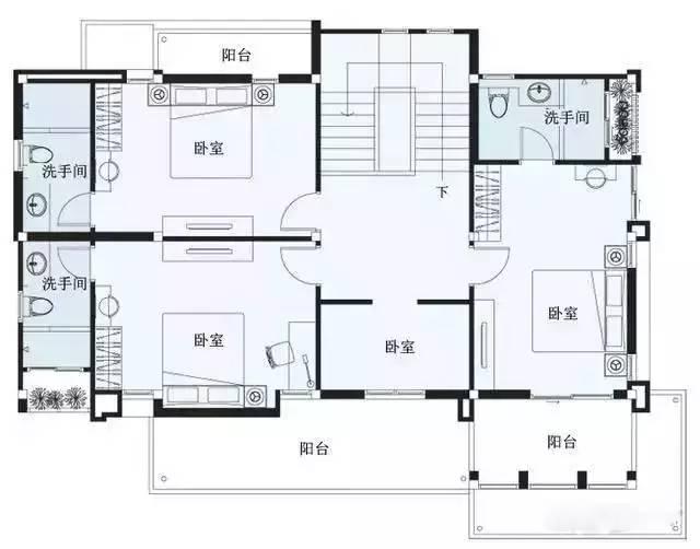 三套现代感十足的农村自建房户型图,哪个更适合你?