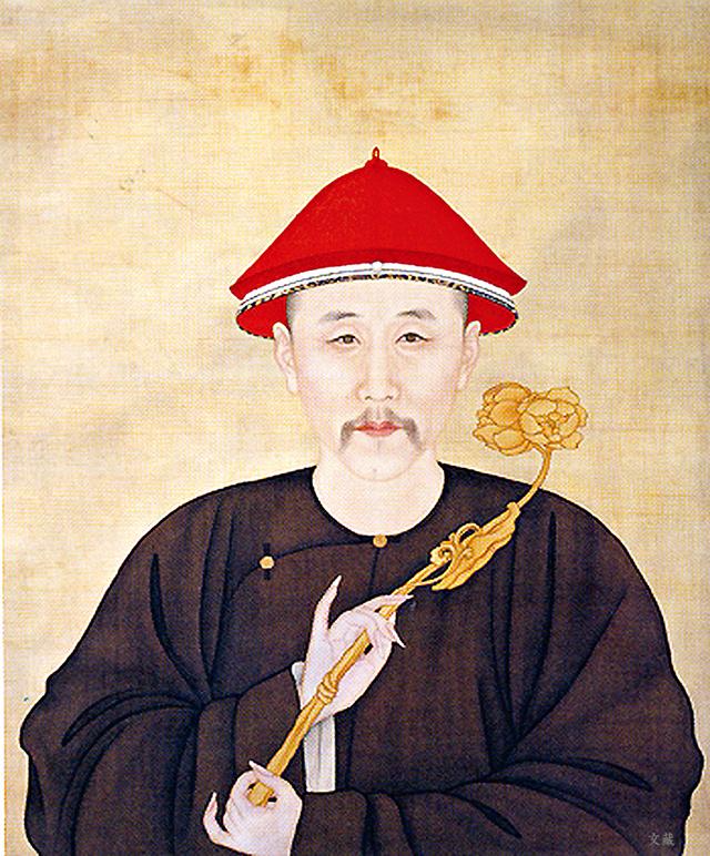 雍正皇帝真人画像图片
