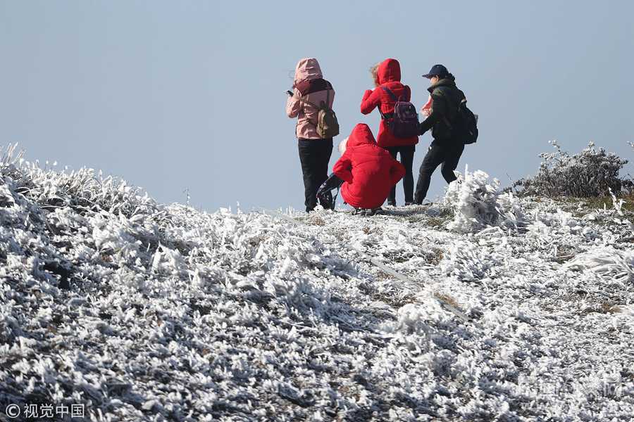 清远大雪图片