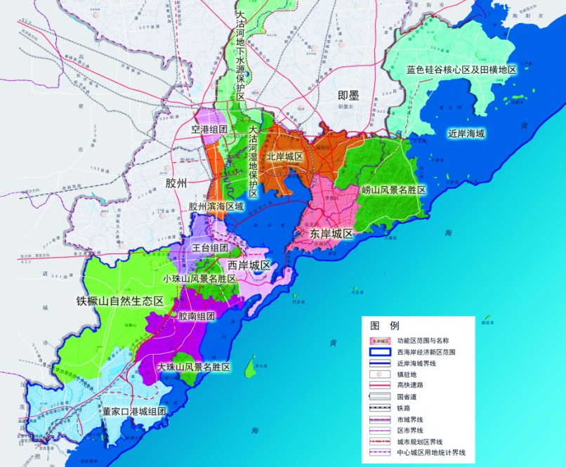 青岛最新规划出炉这个地方未来将成世界级湾底发达城市