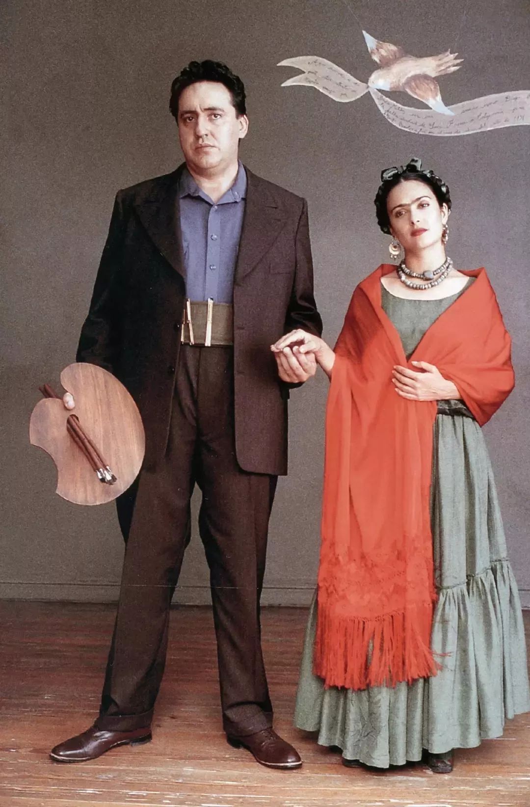 弗里达·卡罗,frida and diego rivera,1931弗里达的画作中超半数