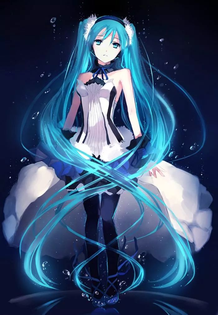 初音未来可爱 黑化图片