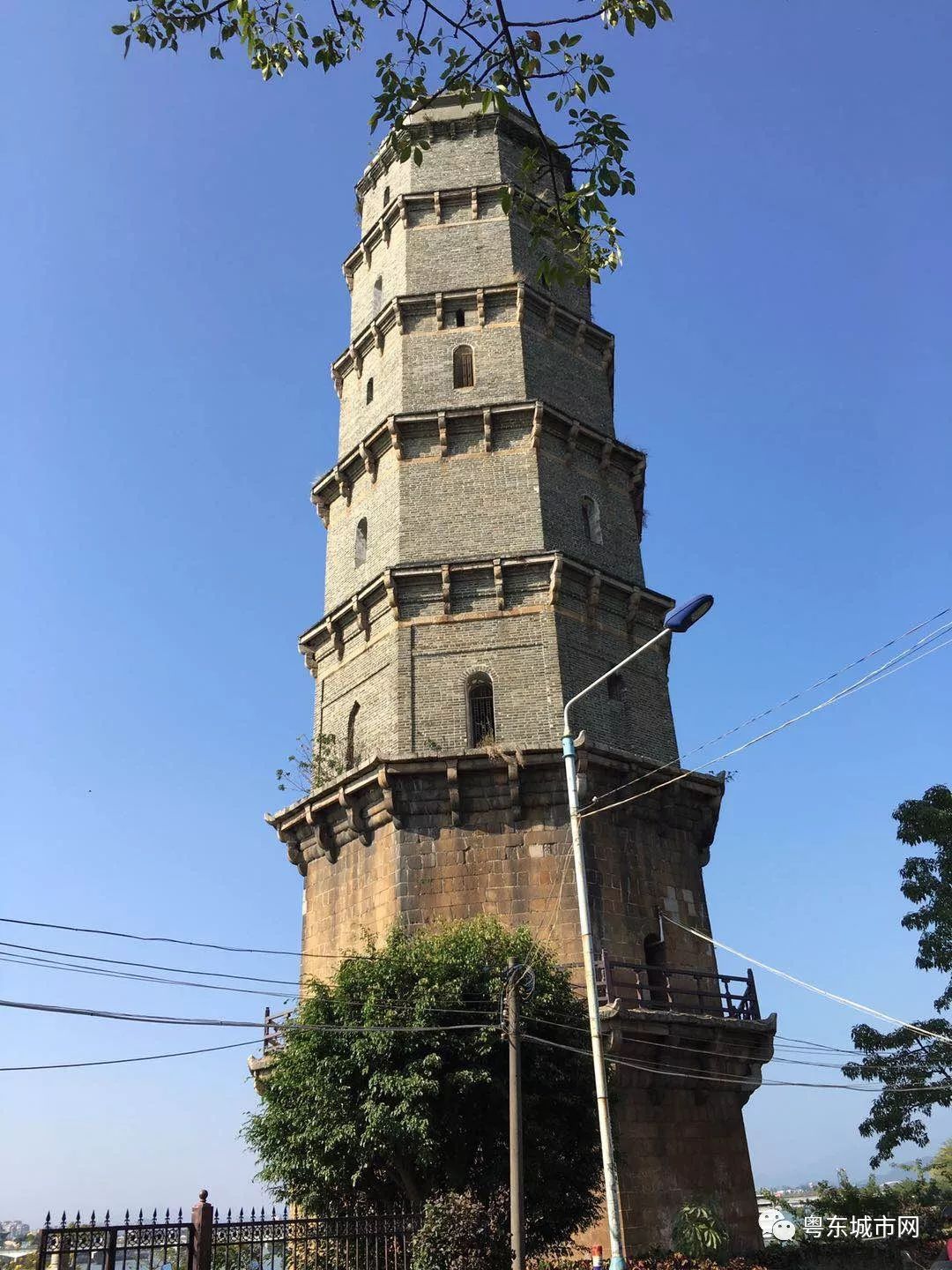 潮州八景龙湫宝塔图片