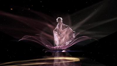 骄阳3d全息投影分享绝美的全息舞美声画设计