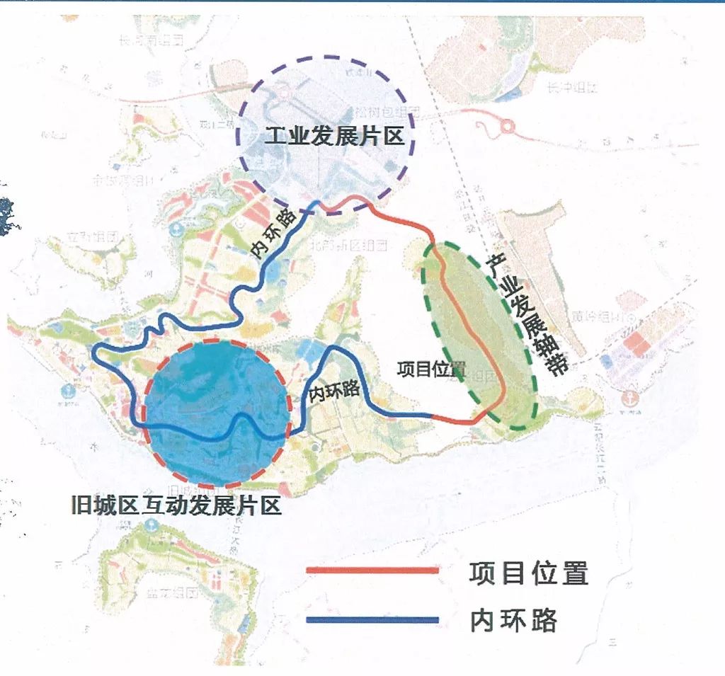 50平方公里城市大格局的快速交通联系,对改善云阳县交通条