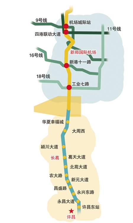 郑州至辉县轻轨线路图图片