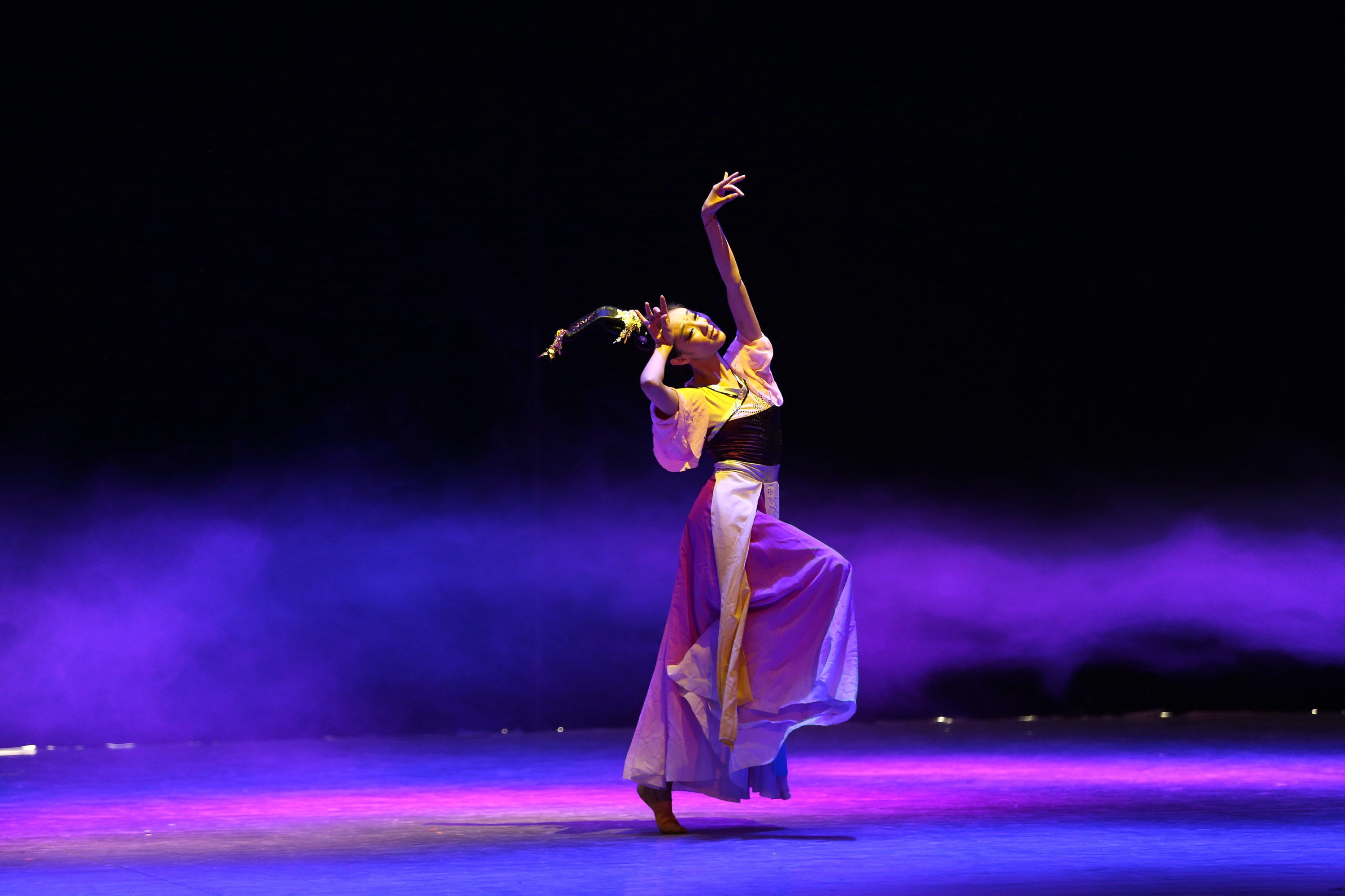 演出形式有独舞,双人舞,群舞,舞蹈种类有芭蕾舞,民族舞,现代舞等