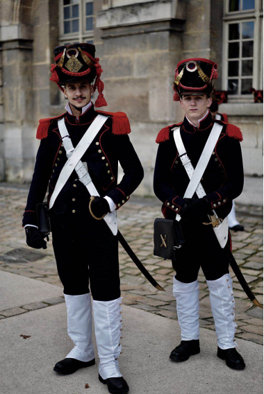 拿破仑时期掷弹兵兵团的小伙子们还有骑着高头大马的精锐近卫骑兵们