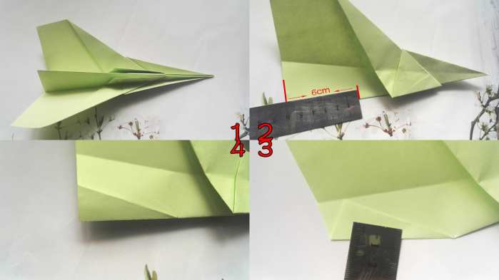手工折纸: 教大家一款飞的好远的纸飞机, 飞机的折法教程图解!