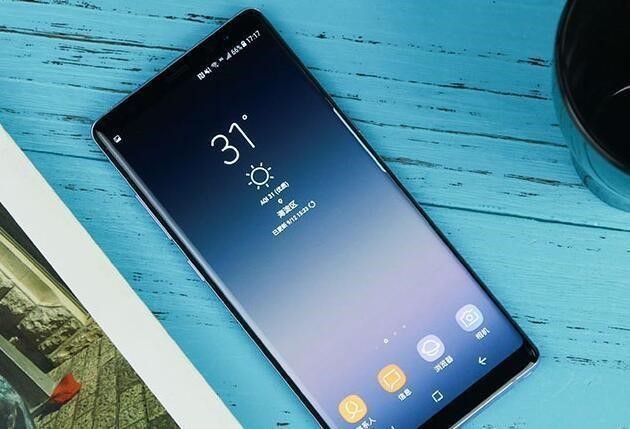 三星galaxy note8从83件参赛作品中脱颖而出,获得了中国手机设计与