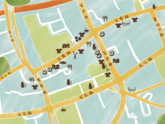 上海巨鹿路地图图片
