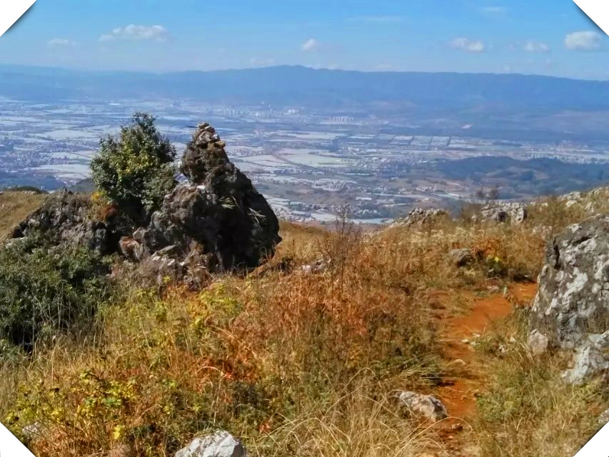 嵩明药灵山风景照片图片