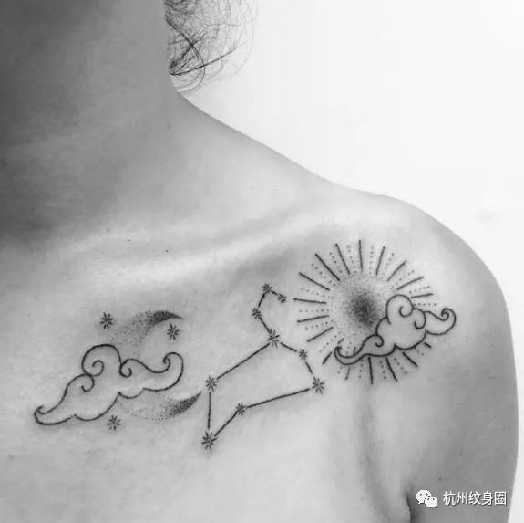tattoo纹身素材狮子座leo