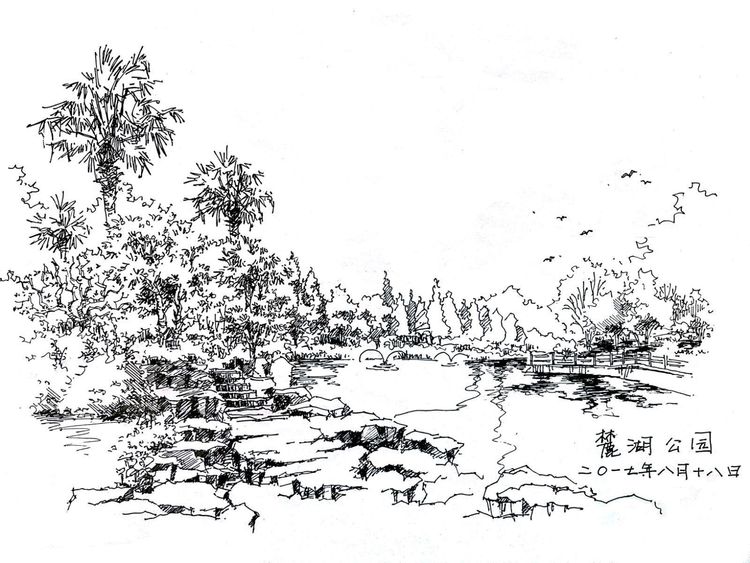年轻的设计师确认你笔画下的广州公园是这个样子吗