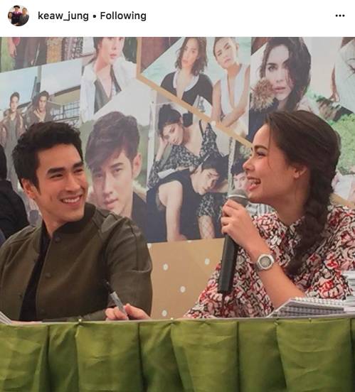 甜蜜蜜~nadech和yaya兩人一同出席簽名會