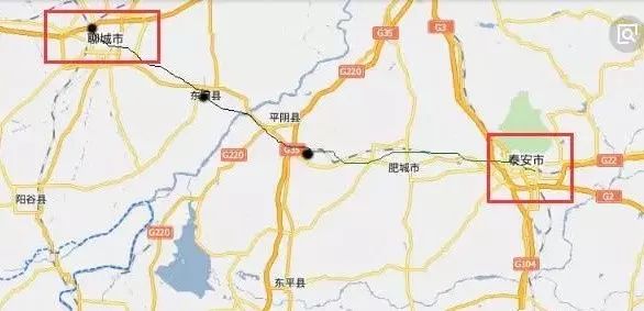 聊泰铁路聊城段路线图图片