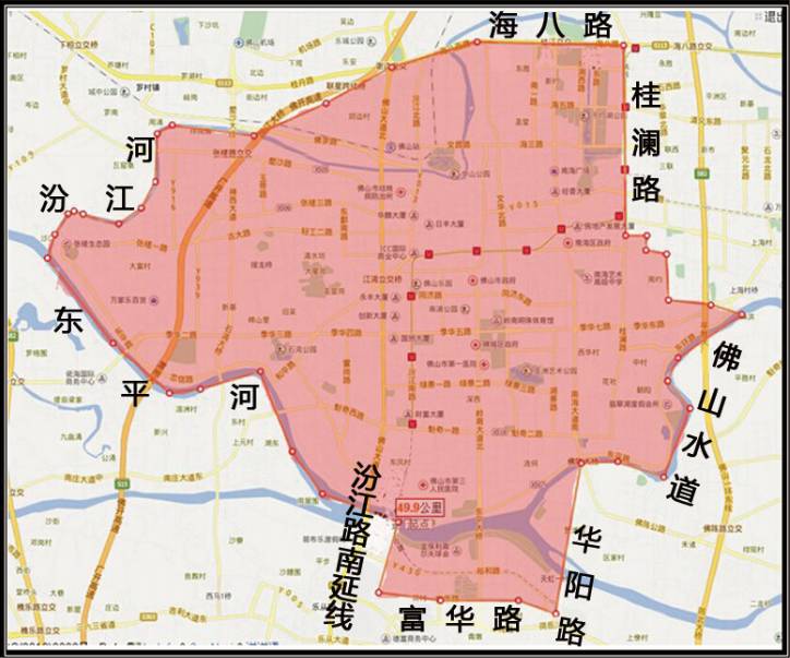 2020郑州禁摩区域地图图片