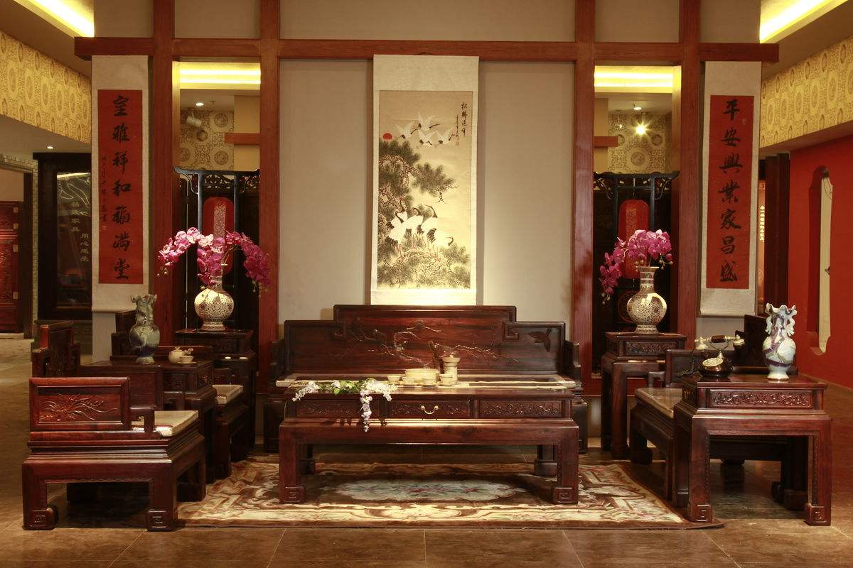 中式家具摆放图片大全图片