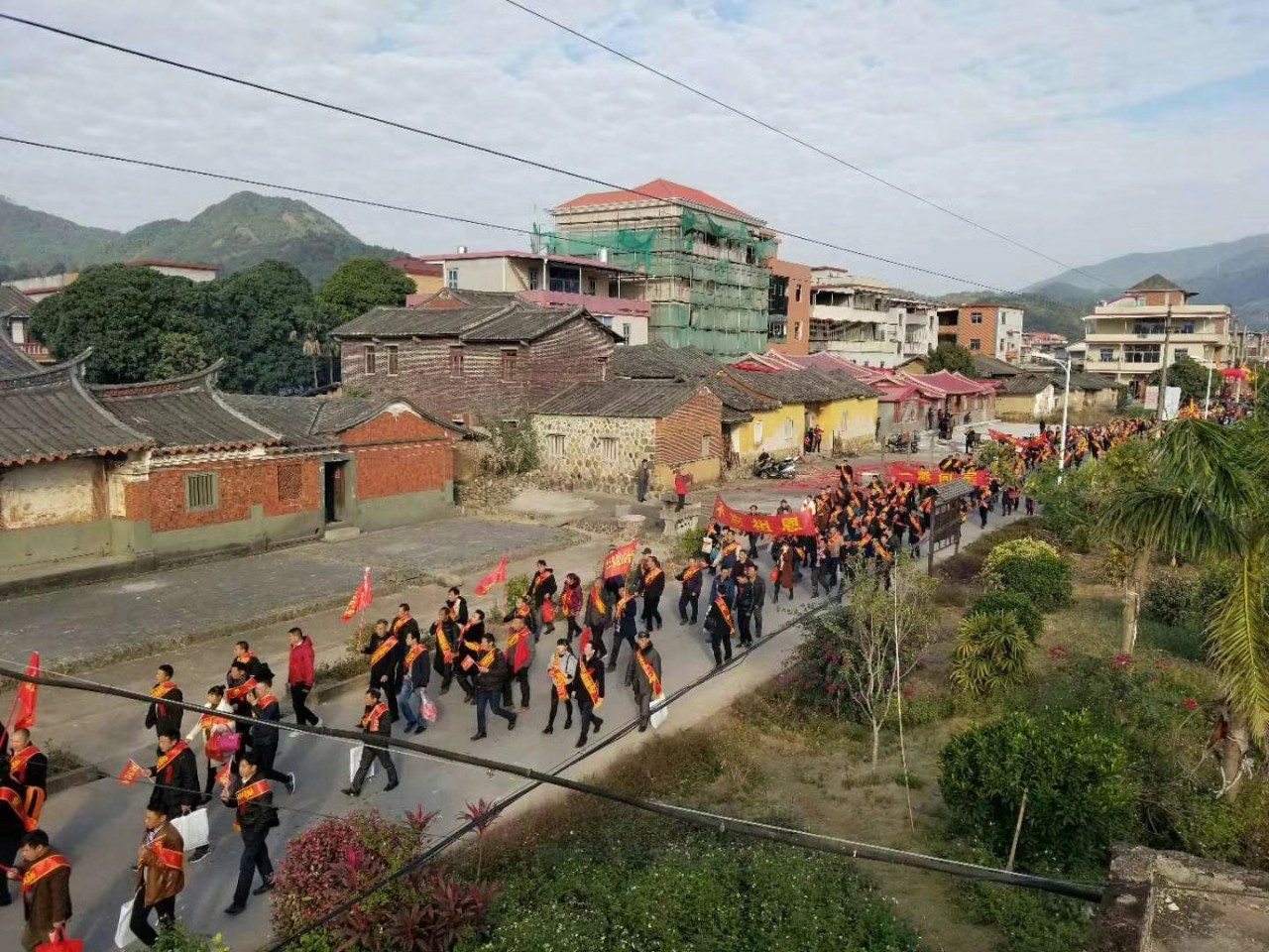 诗山溪东林氏举行盛况空前的祭祖活动