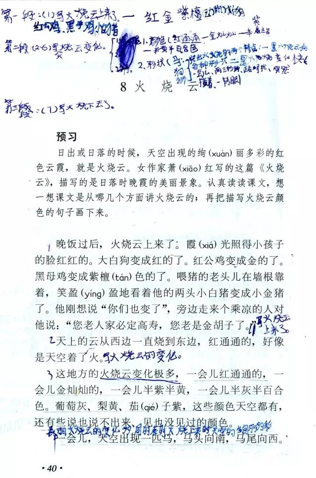 《火烧云》(萧红)丨那些年,我们一起读过的课文