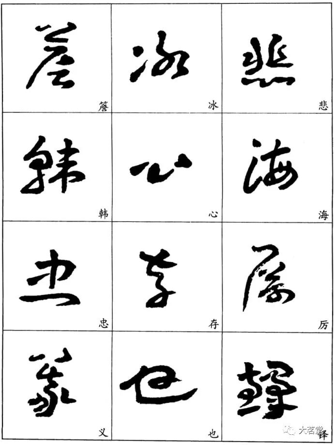 王遽常章草字帖