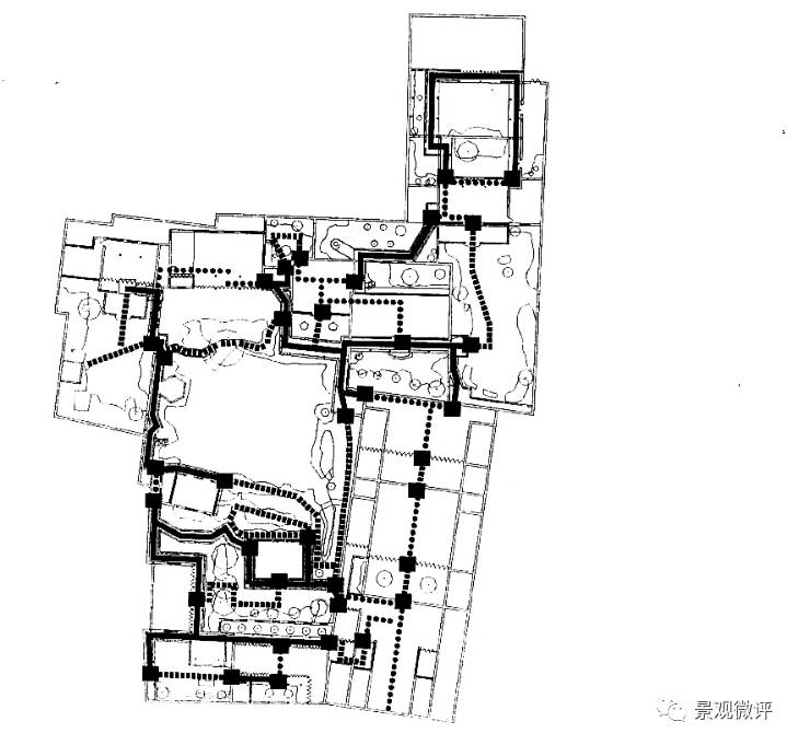 网师园游览路线分析图图片