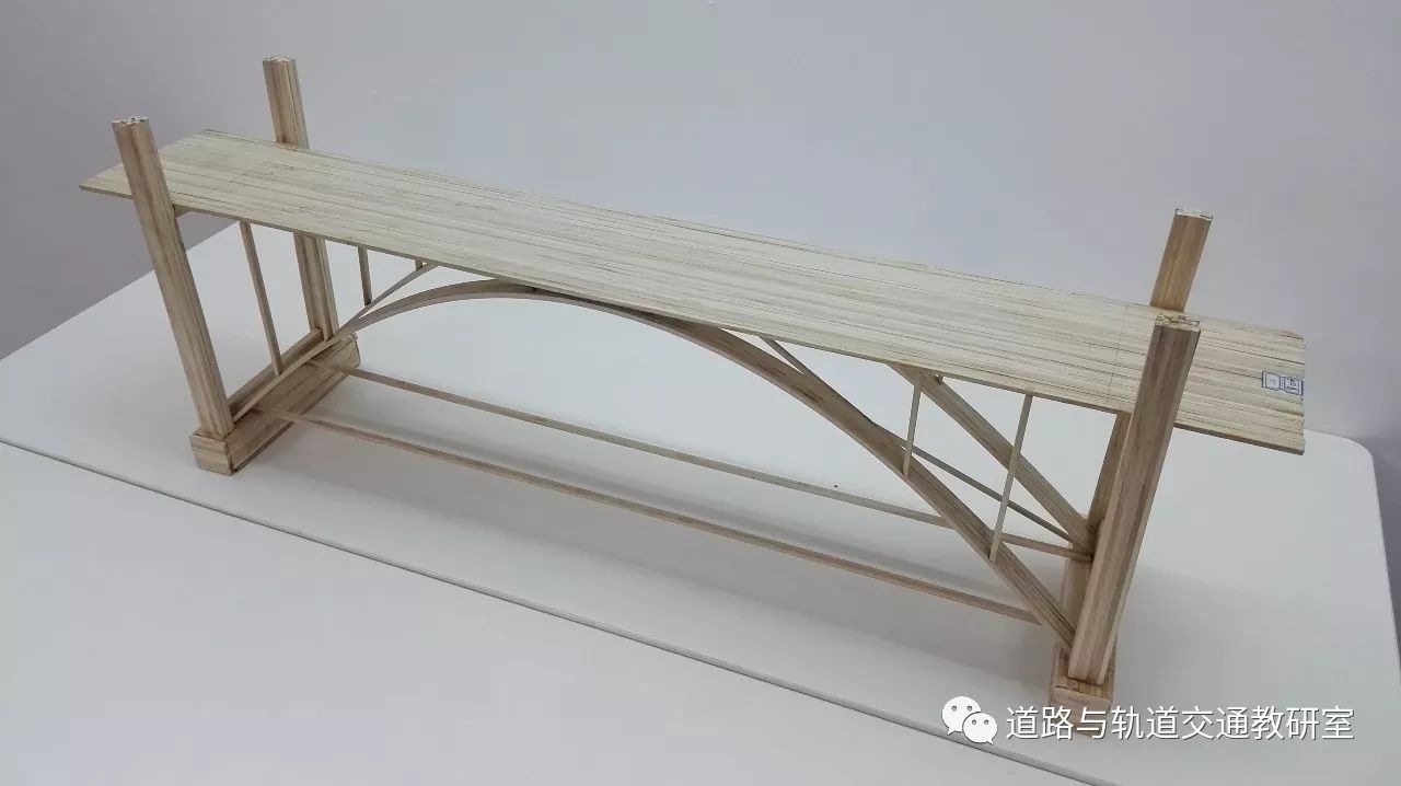 结构设计大赛桥梁模型图片