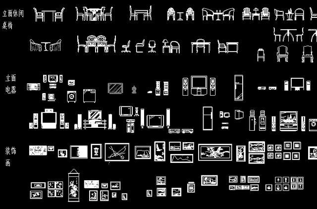 autocad懶人專享千套cad家裝室內設計常用圖