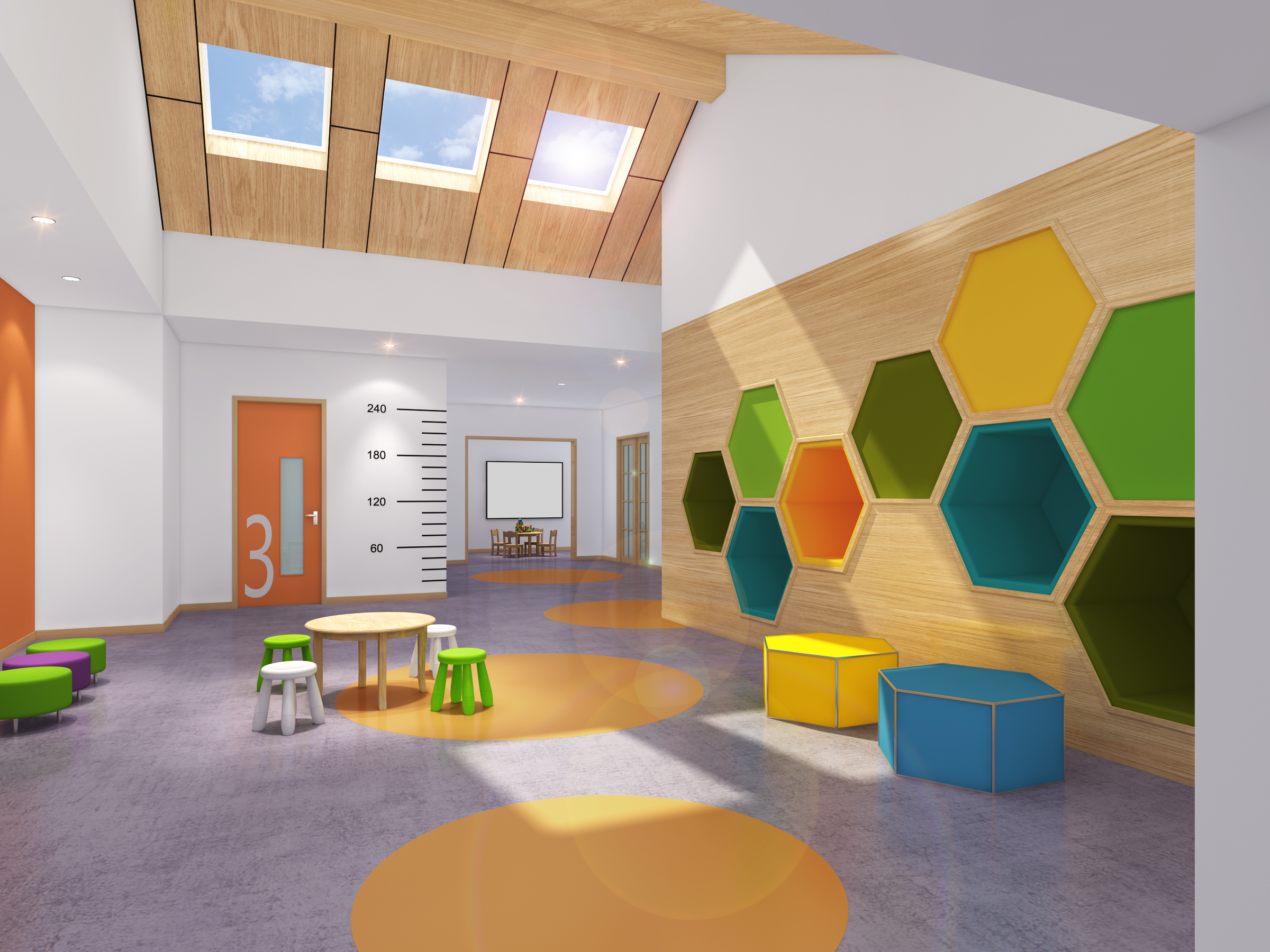 具有特色幼儿园室内设计装修对于孩子老师来说意味这什么