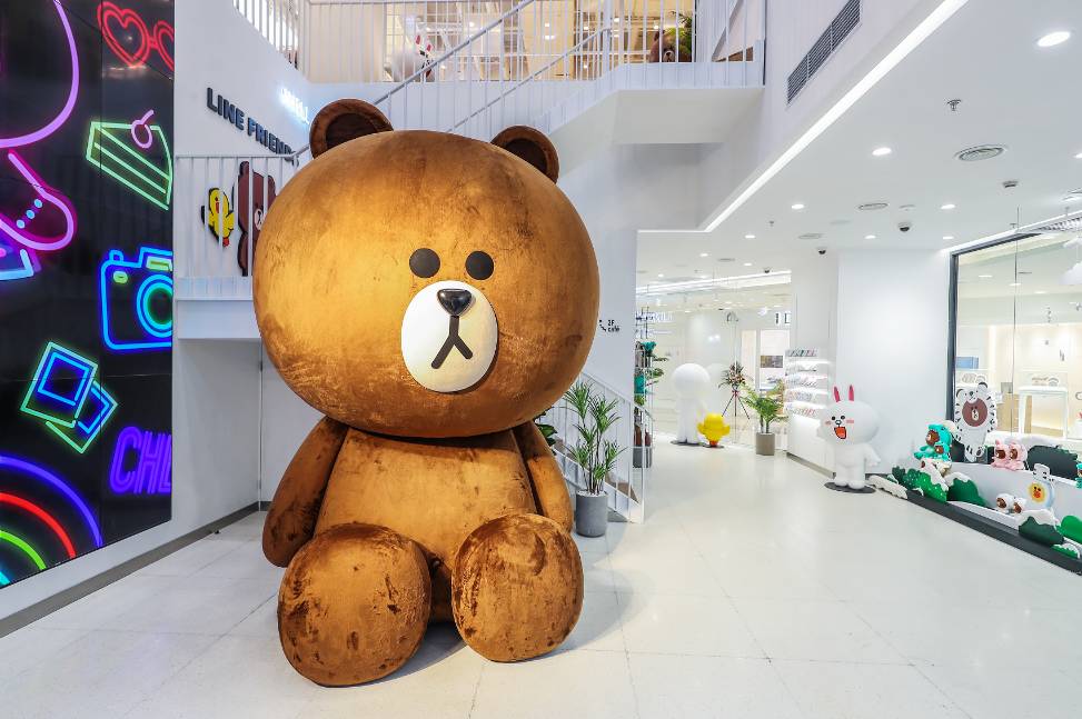 line friends上海五角场万达广场店正式开业!