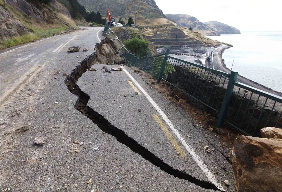 新西兰自然灾害图片