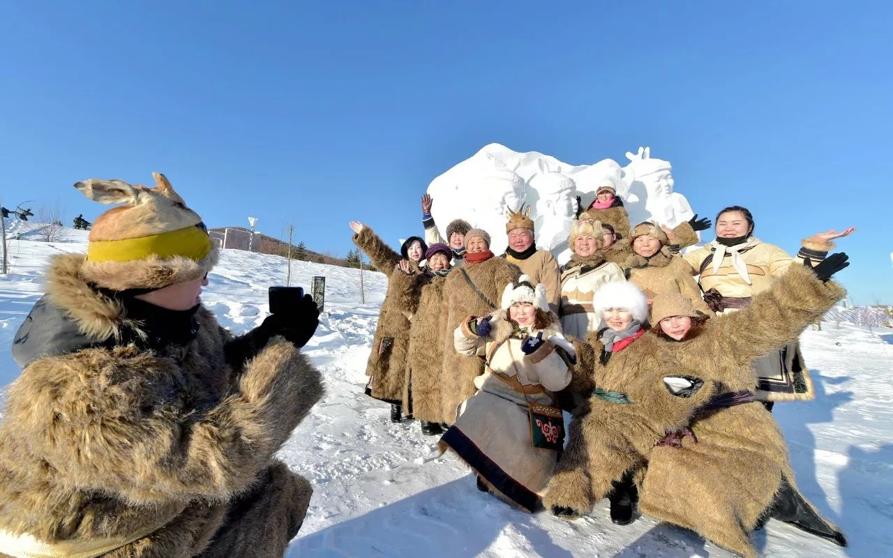 浪漫冰雪季 相约鄂伦春 2017鄂伦春第四届冰雪伊萨仁盛装开幕