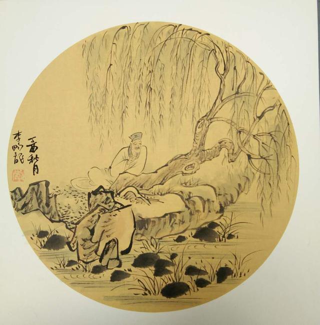 著名書畫家李畇龍,又名李雲龍,翰輝齋主,號散客,字清音,一九六七年生