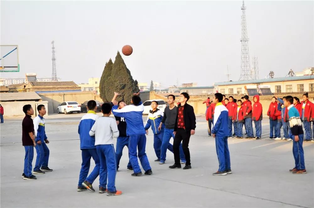 阳谷城镇中学图片图片