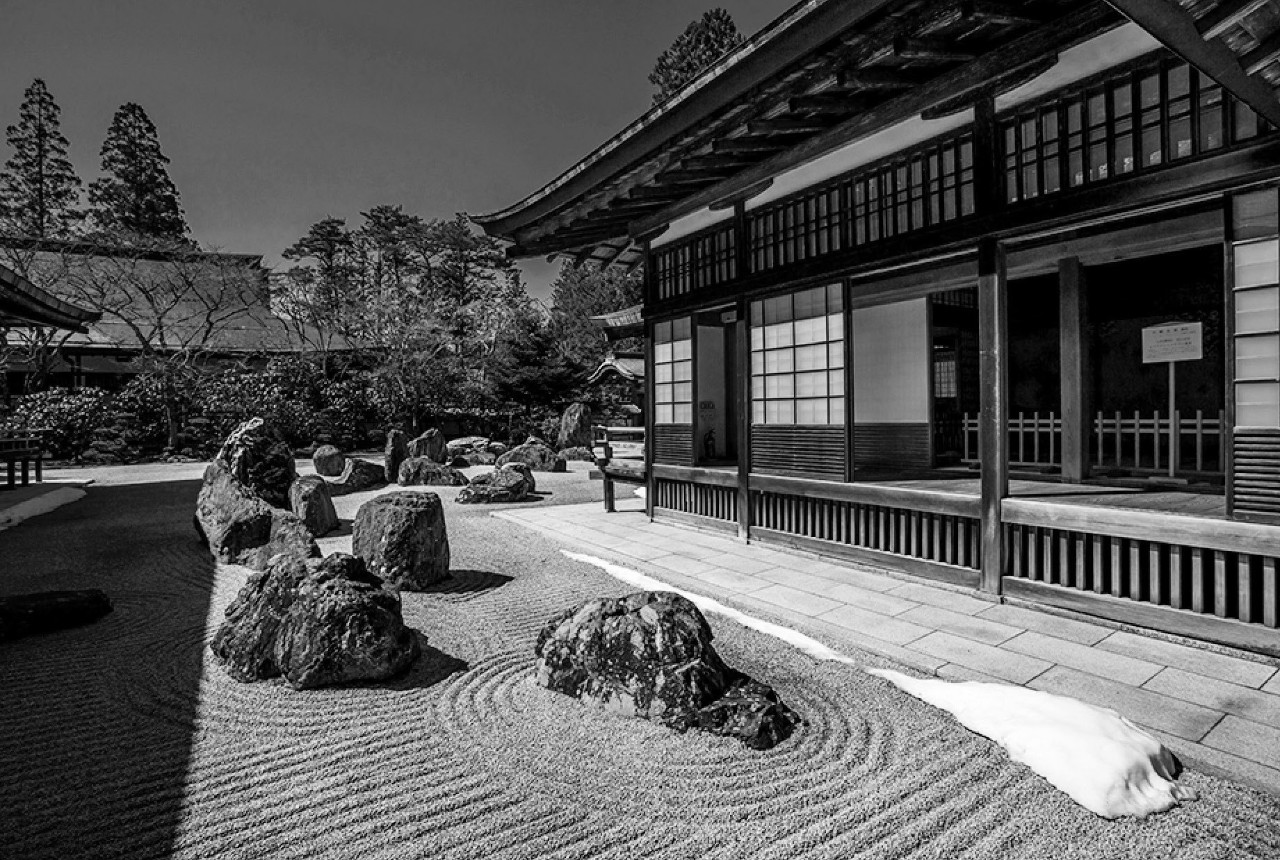 日本·京都 东福寺枯山水当然,禅宗认为的这个空是说没有固定不变的