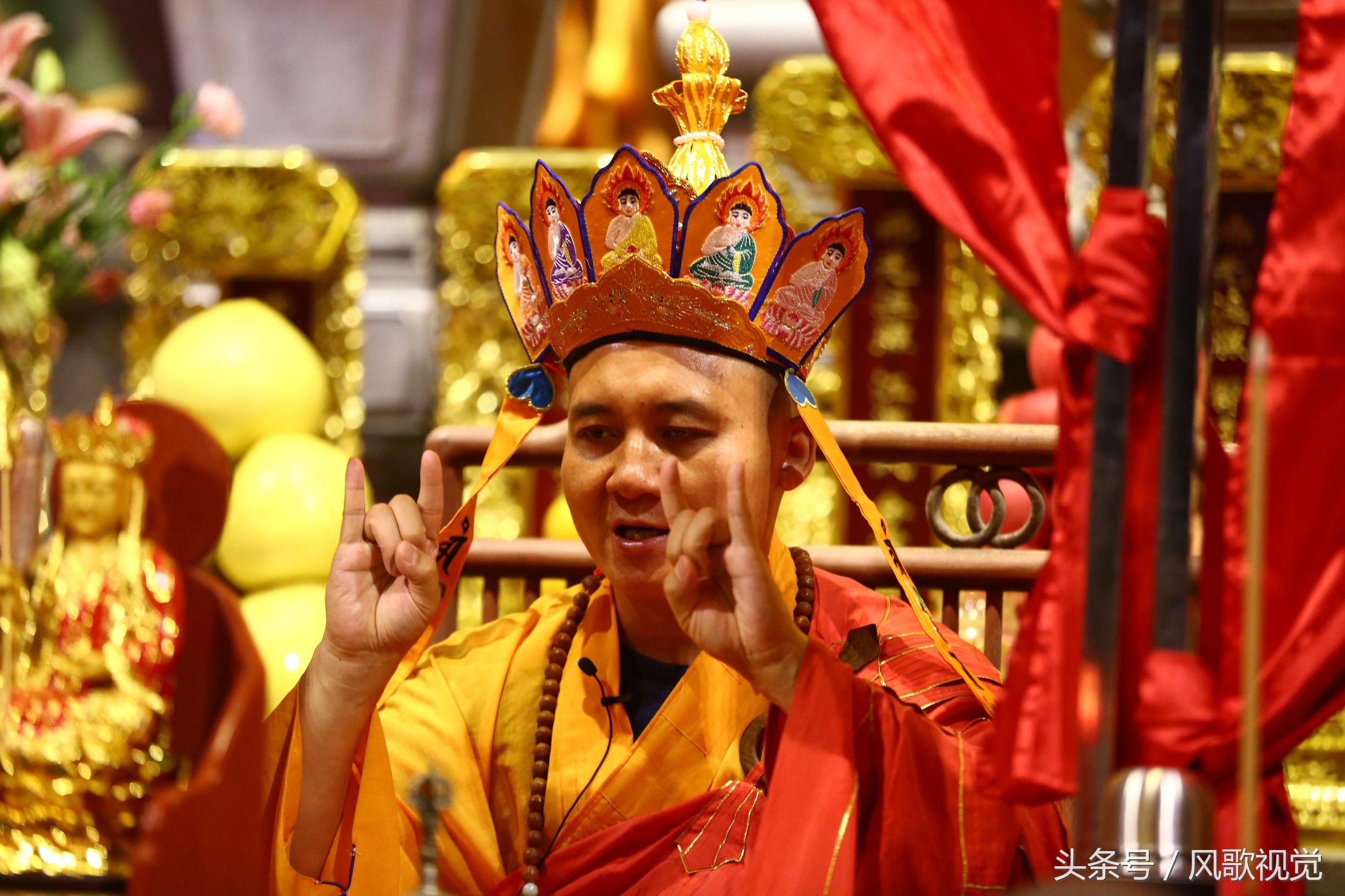 实拍三亚南山寺佛七瑜伽焰口法会神秘庄严游客一般看不到