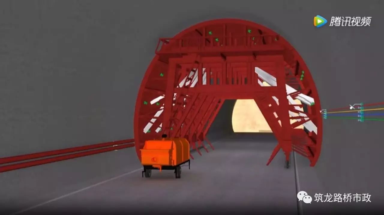 下穿隧道施工动画图片